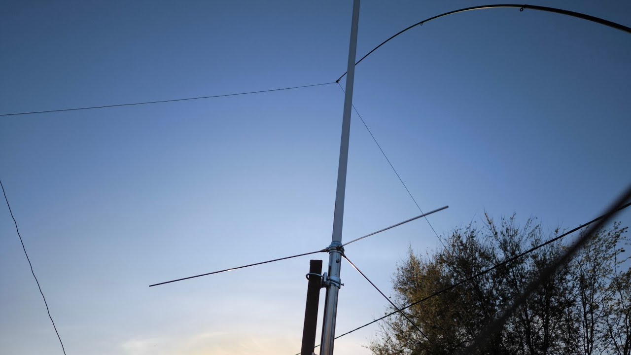 ОБЗОР базовой антенны двухдиапазонной VHF UHF Storm uv-6000