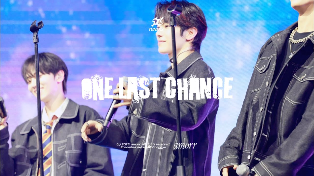 (4K) 260303 TUNEXX [SET BY US ONLY] SHOWCASE Donggyu - One Last Chance @YES24 LIVE HALL