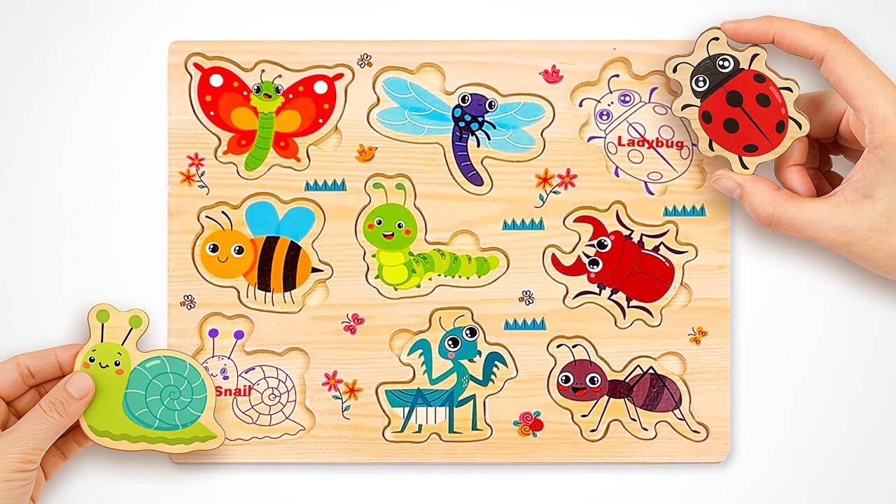 Live 🔴 Best Learning Animal Names + Colors & Shapes | Activity Puzzle | Preschool Learning Video