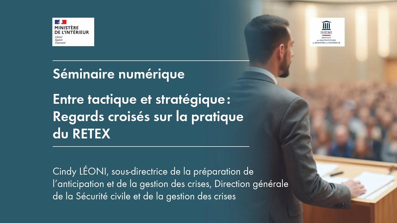 Seminaire numérique - Entre tactique et stratégique : regards croisés sur les RETEX - Cindy LEONI