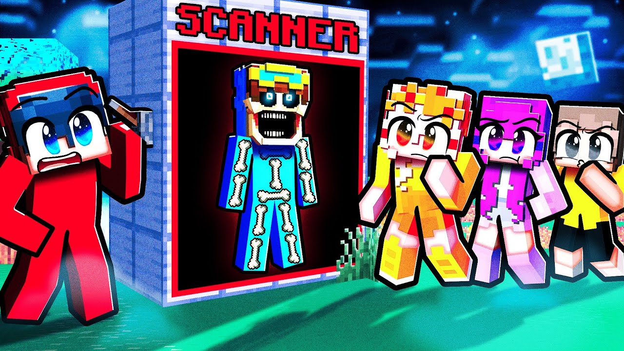 Using a SCANNER to Find My Friends SECRETS in Minecraft!