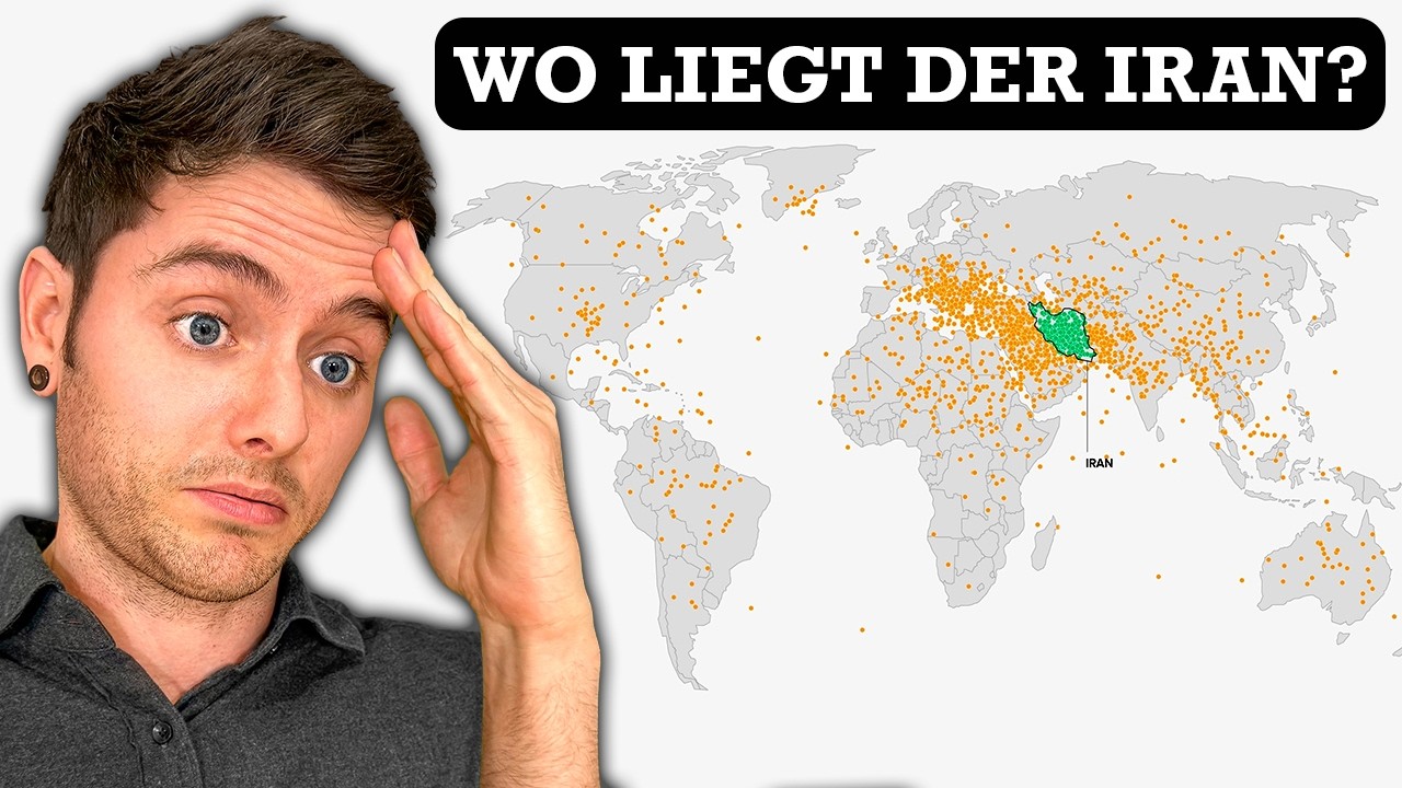 Amerikaner sollten den Iran finden... | Karten, die dein Weltbild verändern!