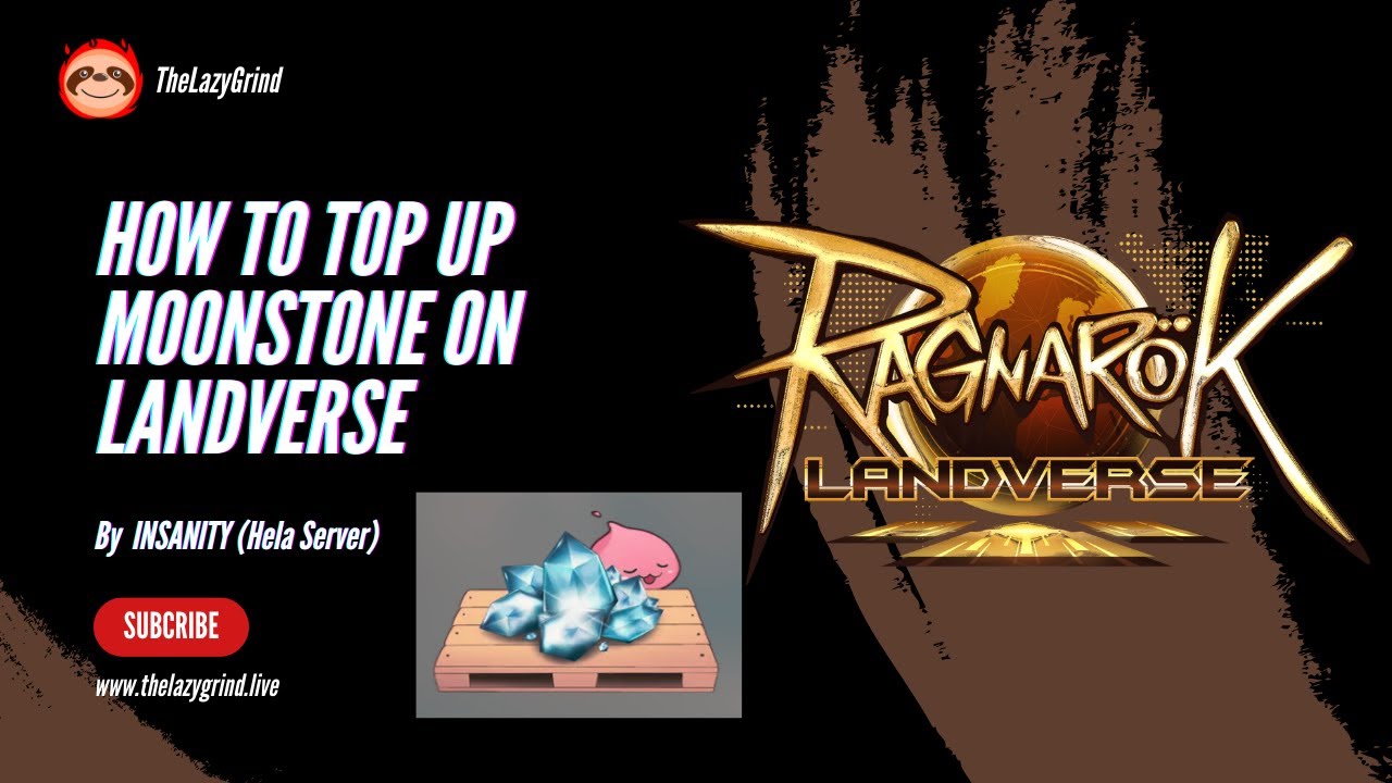 RO Landverse Live: How to Top Up Moonstone on Landverse