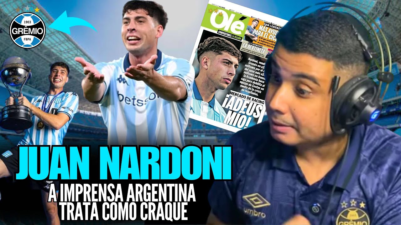 JUAN NARDONI BEM-VINDO AO GRÊMIO, LANCES E GOLS!