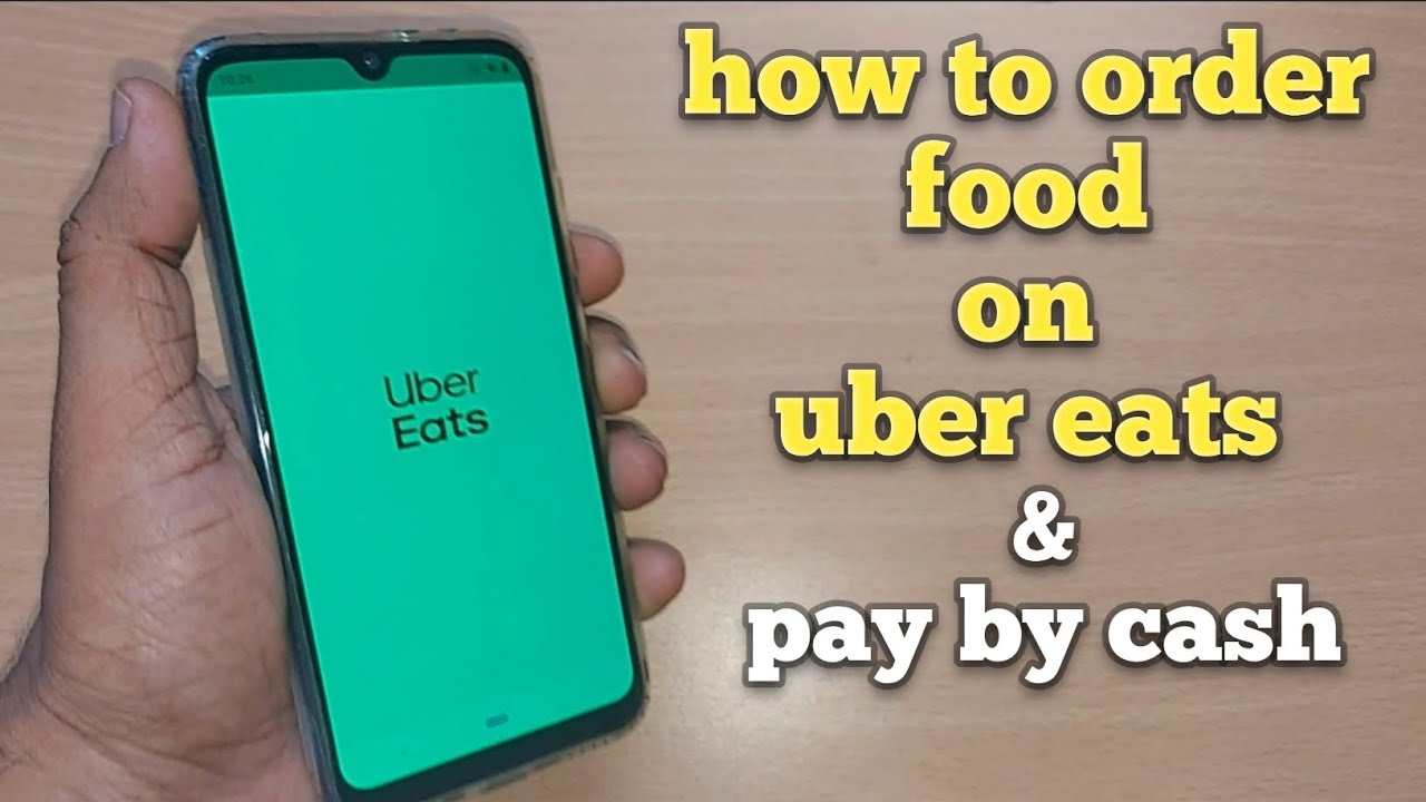 how to order food on uber eats & pay by cash | food order online through ubereats