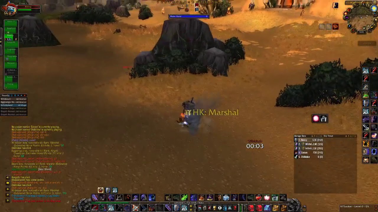 Thunderfury 1v1 | WoW Classic PvP | Troll Prot Warrior