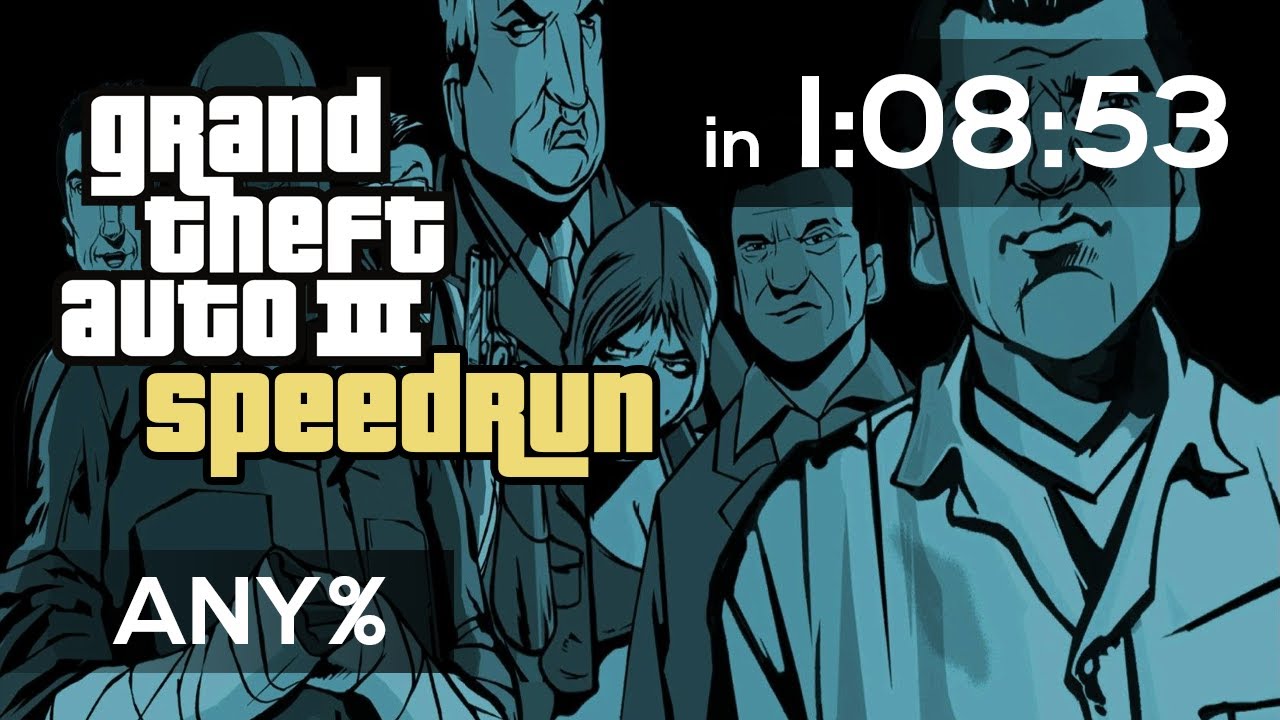 GTA III Speedrun - any% in 1:08:53
