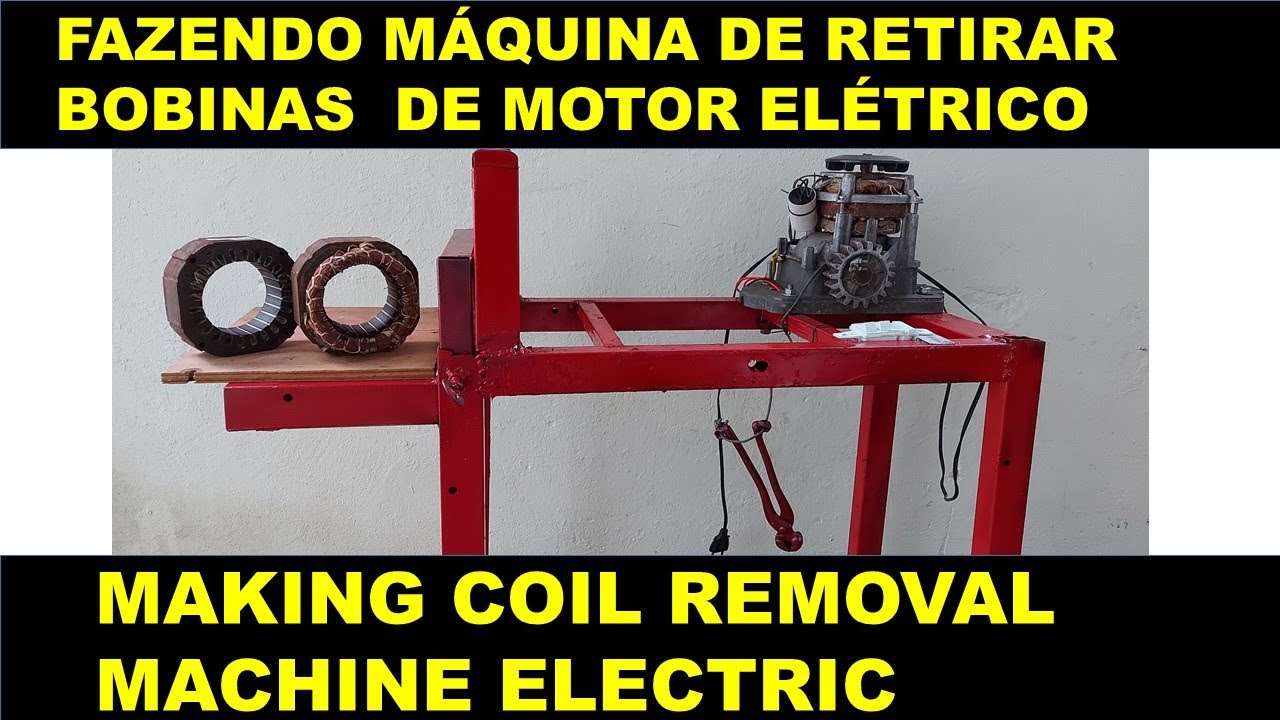 MOTOR ELÉTRICO MÁQUINA DE RETIRAR AS BOBINAS