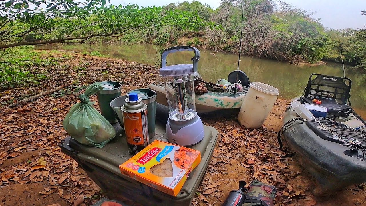 PESCARIA E ACAMPAMENTO!!! Veja tudo que vamos levar.