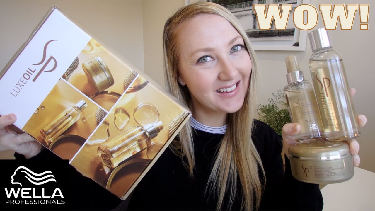 WELLA SP Luxeoil Reconstructive Elixir, Keratin Restore mask & Keratin protect Shampoo honest Review