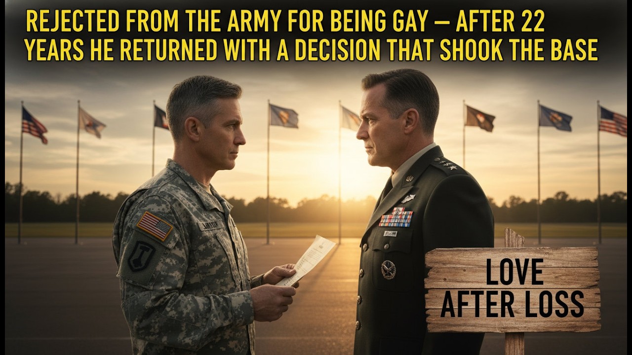 REJECTED FROM THE ARMY FOR BEING GAY —AFTER 22 YEARS HE RETURNED WITH A DECISION THAT SHOOK THE BASE