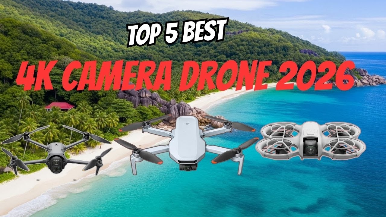 Best Budget 8K GPS Drones 2026 | Top Picks for Aerial Video & Navigation