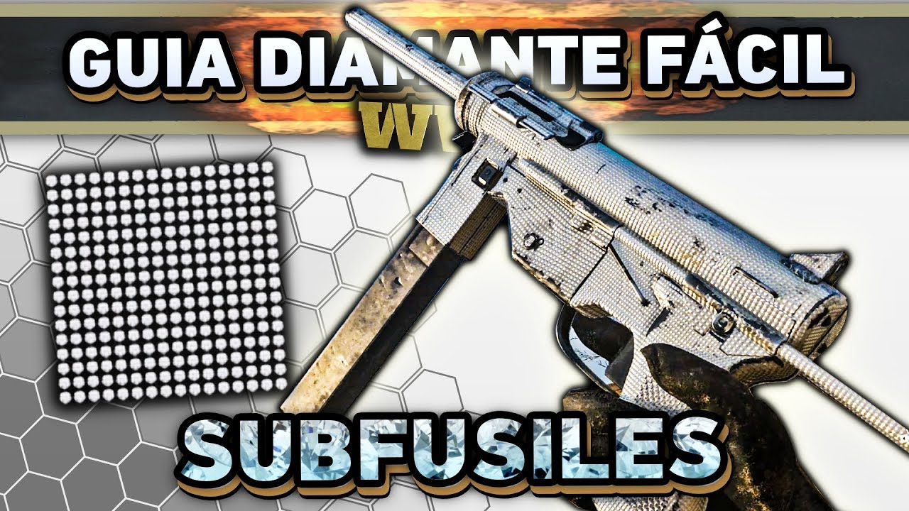 DIAMANTE de SUBFUSILES FÁCIL en COD WWII - (Tiros a la cabeza, 5 bajas sin morir, etc)