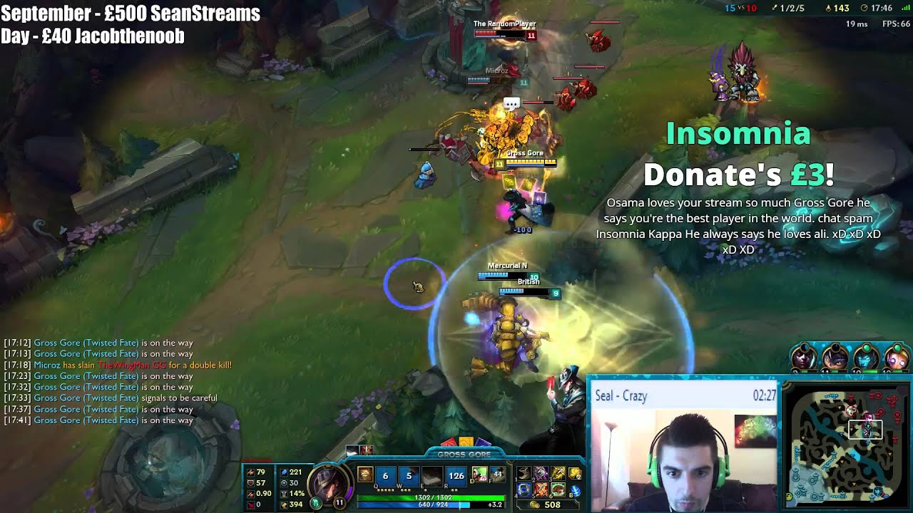 Gross Gore Twisted Fate vs Yasuo  [Diamond 1] 04.09.2015