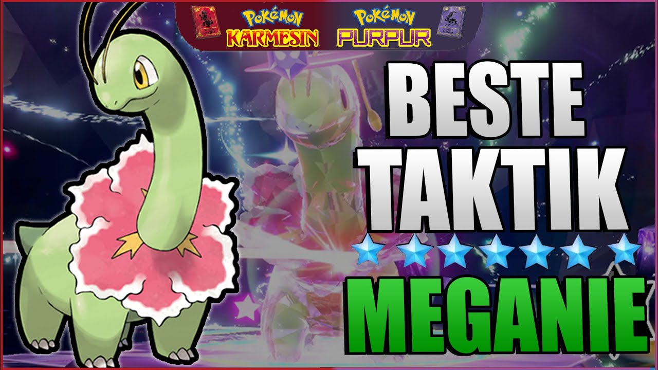 Beste Taktik gegen Titan Meganie ! | Karmesin & Purpur 7 Sterne Meganie