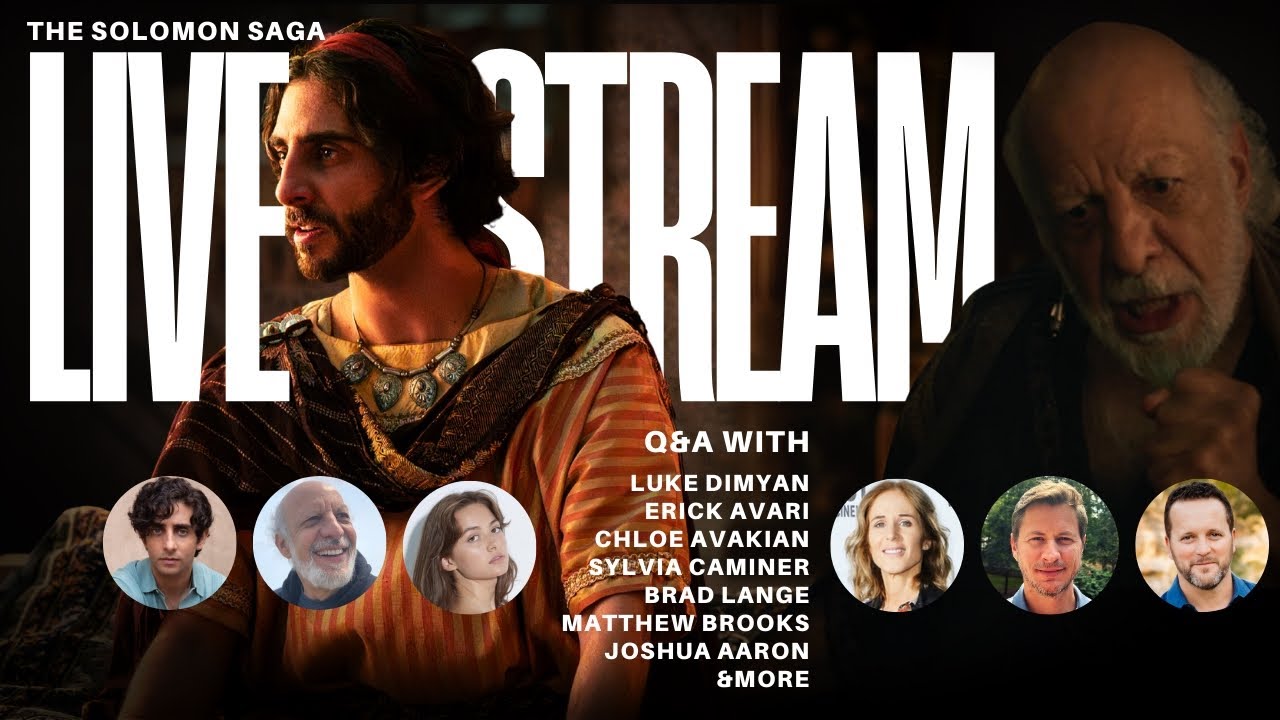 LIVE: Cast & Creators of The Solomon Saga + Special Guests