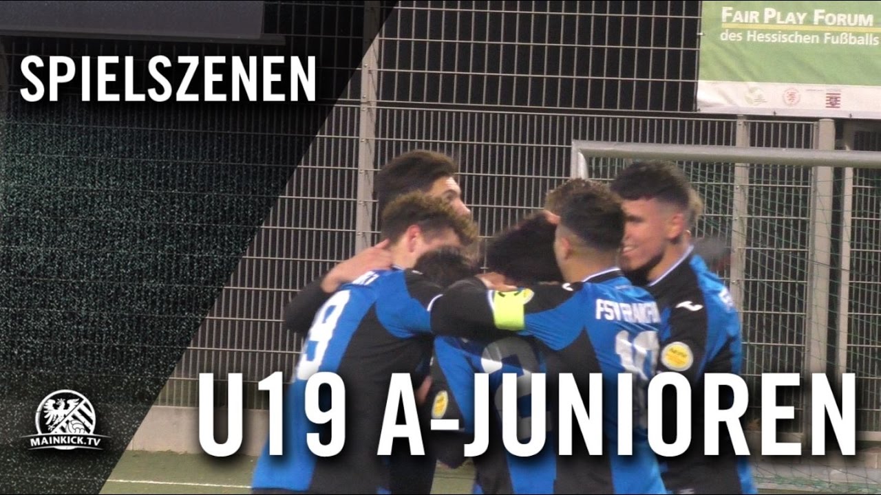 FSV Frankfurt - SV Wehen Wiesbaden (U19 A-Junioren, Hessenliga) - Spielszenen | MAINKICK.TV