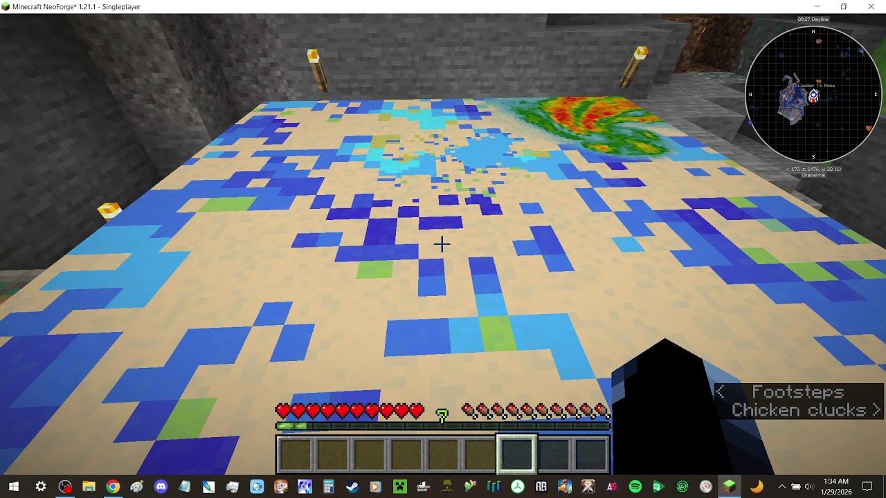 5 FPS Minecraft Tornados