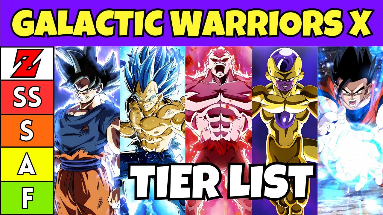 FULL TIER LIST | Galactic Warriors X / SSS Fraisster | TapScreen Gaming