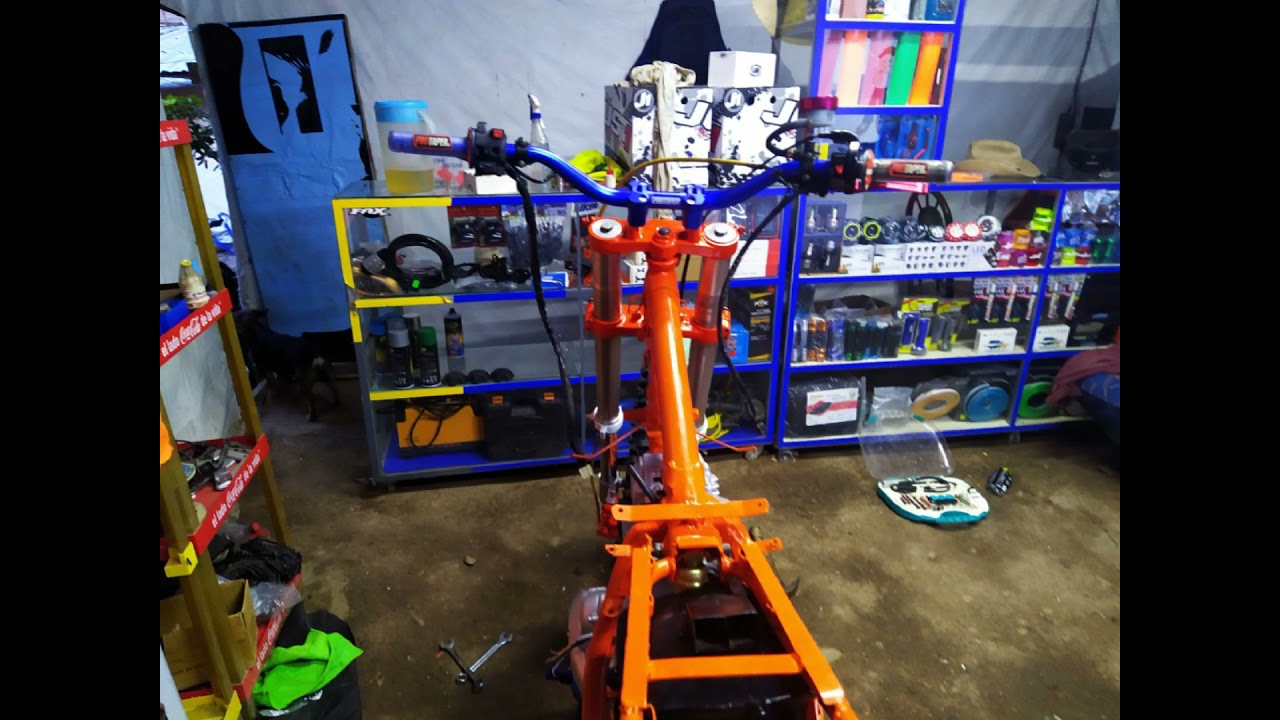Modificación Completa Moto China Con Plásticos Honda CRF 230🤩👍✨✨✨