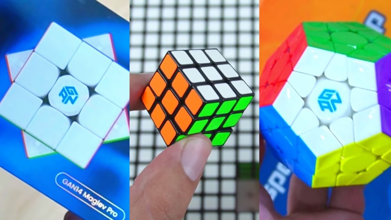 GAN 14 PRO | GAN MEGAMINX V2 | GAN MOSAIC | Unboxing 🌀