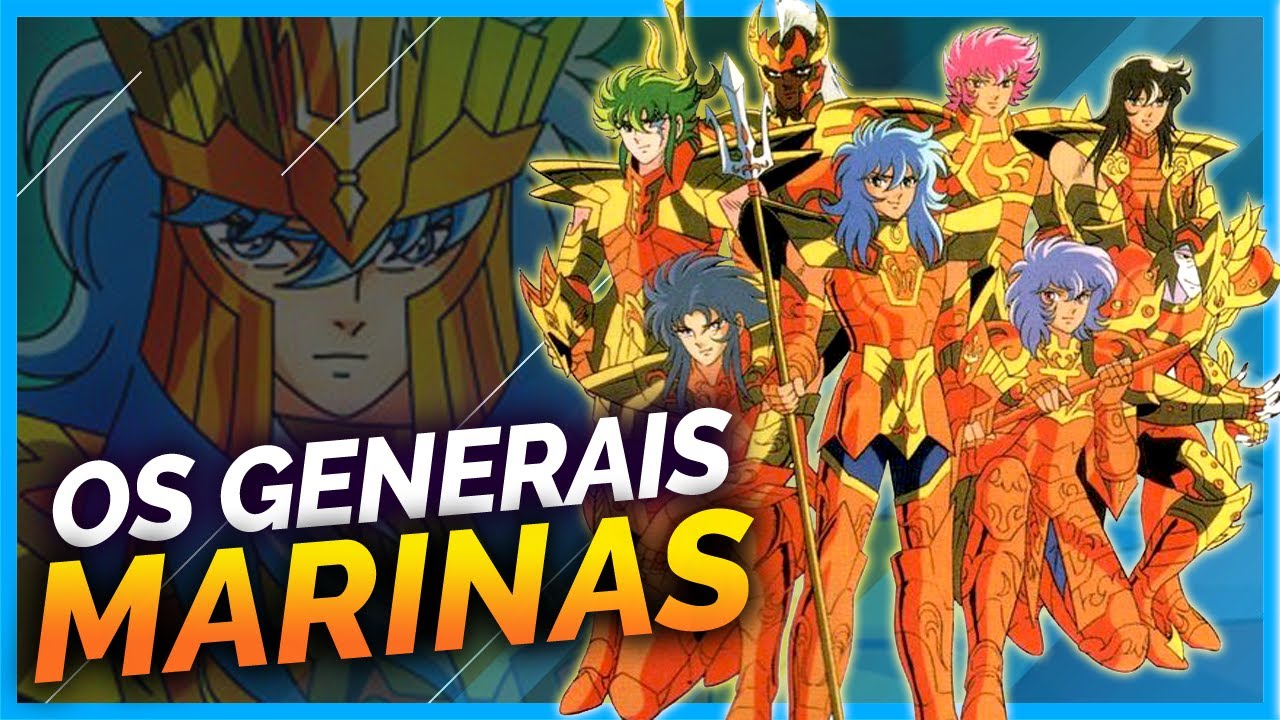 OS 7 GENERAIS MARINAS DE POSEIDON