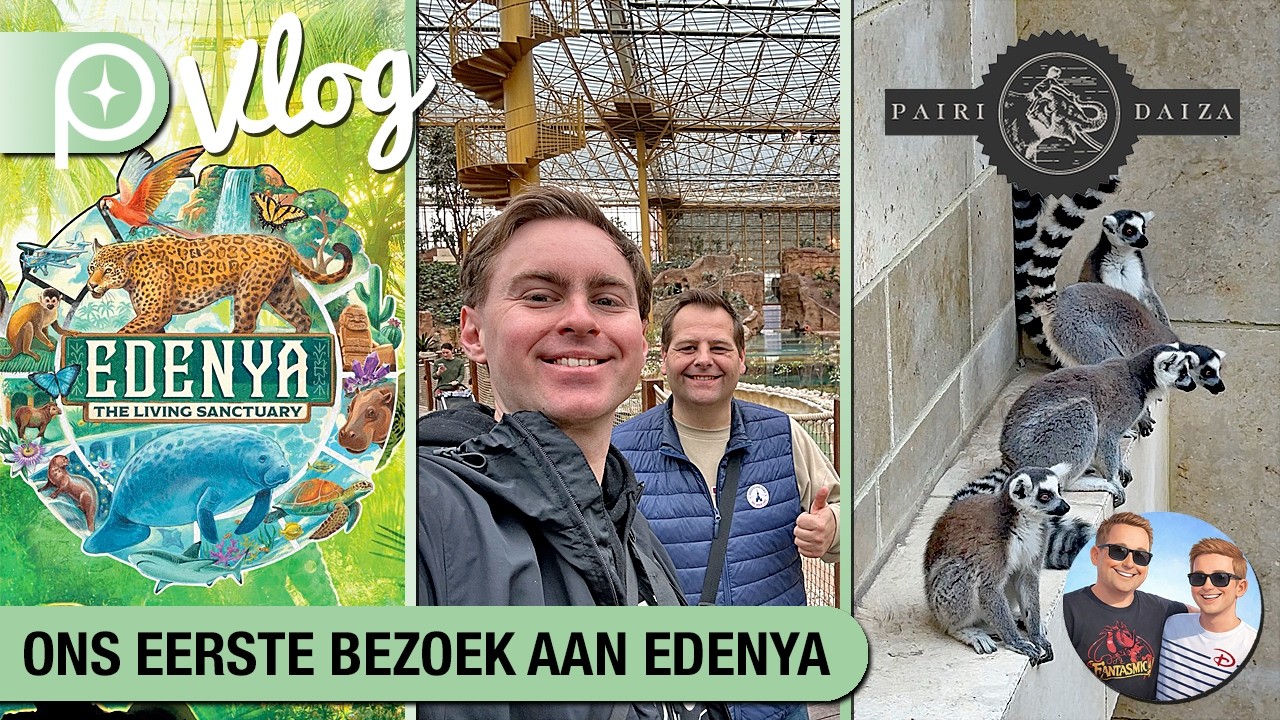🐒 VLOG | First visit EDENYA in PAIRI DAIZA 2026 | Subtitles 🇬🇧/🇳🇱/🇫🇷/ 🇩🇪