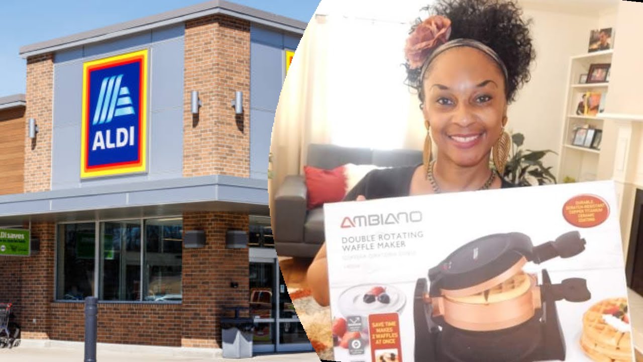 Review Aldi's Ambiano Double Rotating Waffle Maker