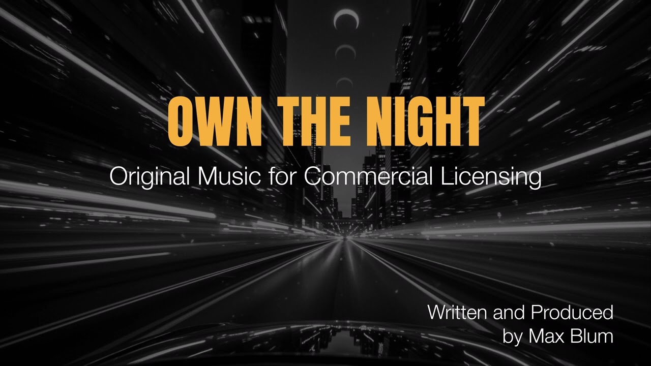 Own the Night - Radio Ready Emotional POP - Original Music
