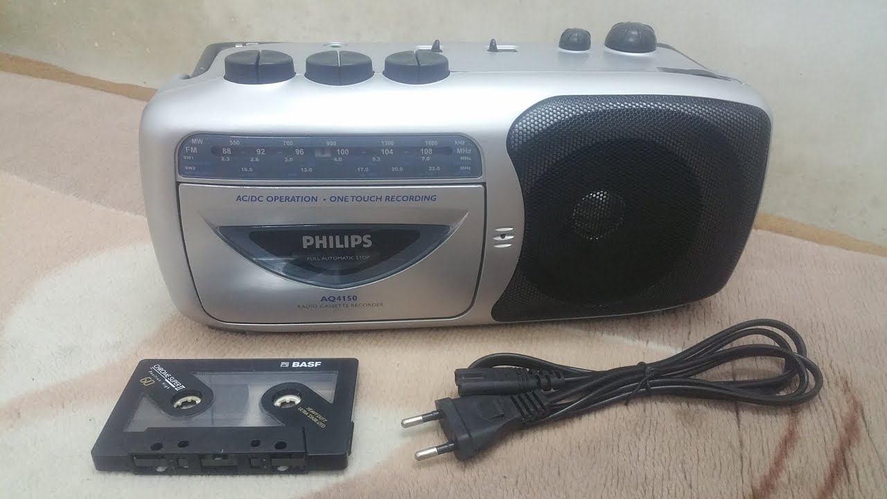 (ĐÃ BÁN) Đài Radio Cassette Philips AQ-4150 / Máy đẹp như mới