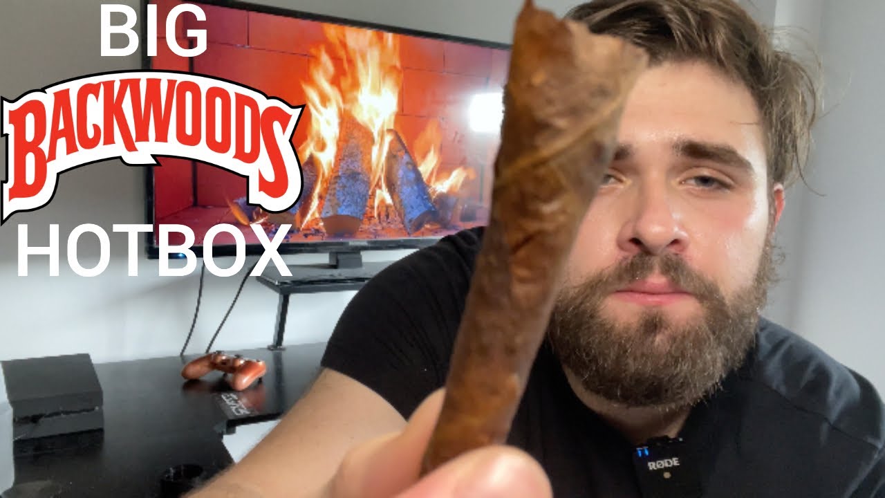 Big Backwoods Hotbox | RedRum Part 2 | smoking a wax backwood