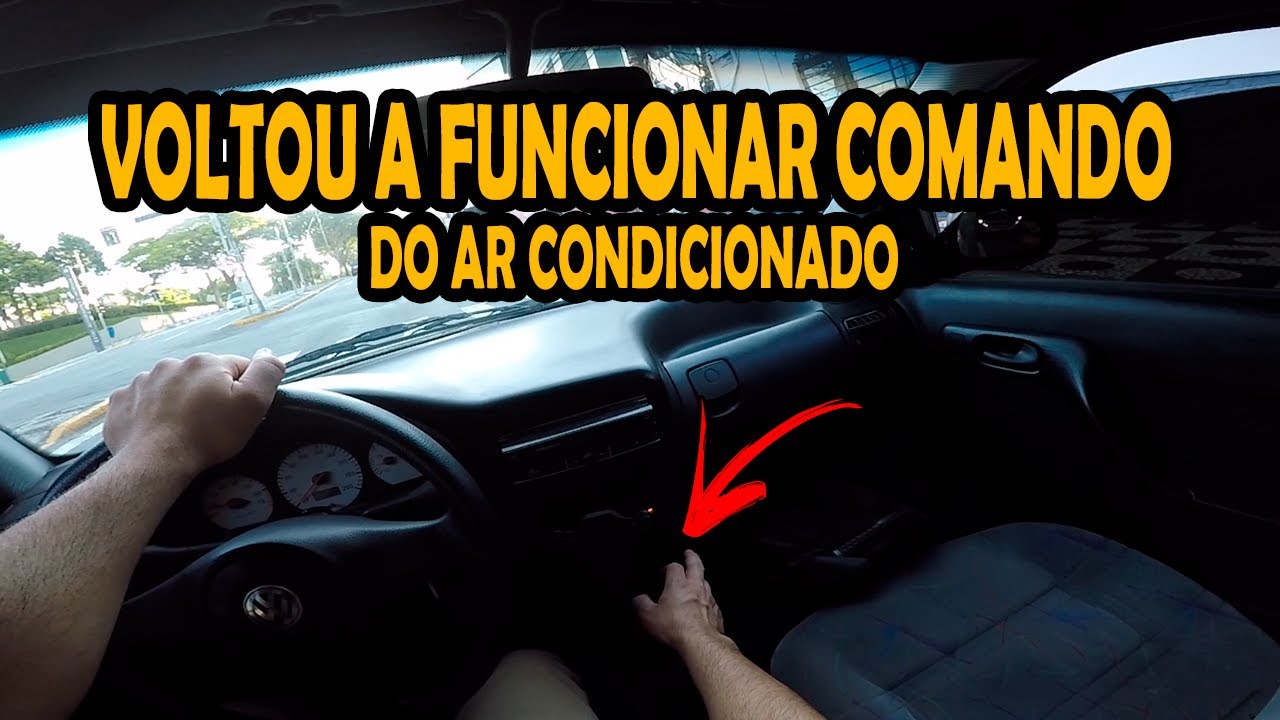 CONSERTEI O COMANDO DO AR CONDICIONADO DO GOL BOLA G2
