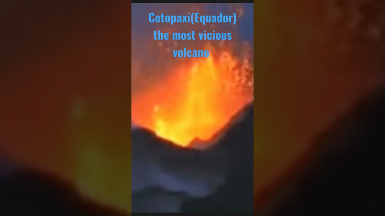 #shorts #cotopaxi #volcano #vicious #dangerous