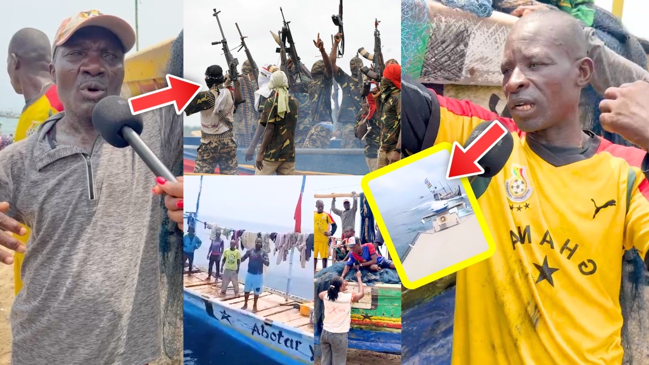 How Naija PIRATES Attαckɛd & R0bbɛd Ghanaian Fishermen & 7 Boats - FULL STORY