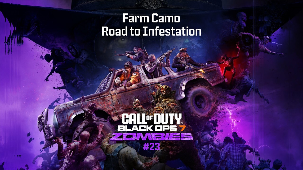 JE DÉCOUVRE LA CÉLÉBRITÉ ? | Road to Infestation - BO7 Zombies #23
