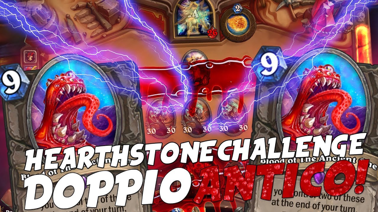 TRIPLO ANTICO - HEARTHSTONE CHALLENGE!! [HEARTHSTONE ITA]