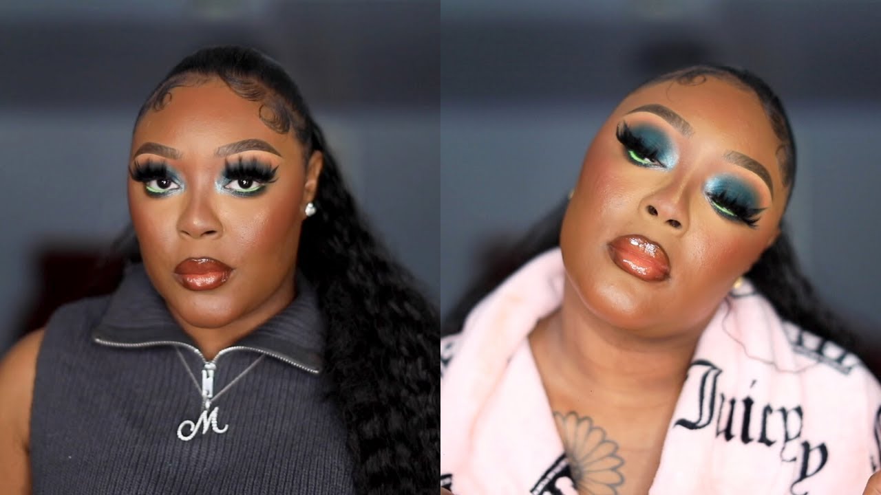 JUVIAS PLACE NEW FULA PALETTE | WATCH ME SLAY 🔥‼️| GREEN SMOKEY EYE
