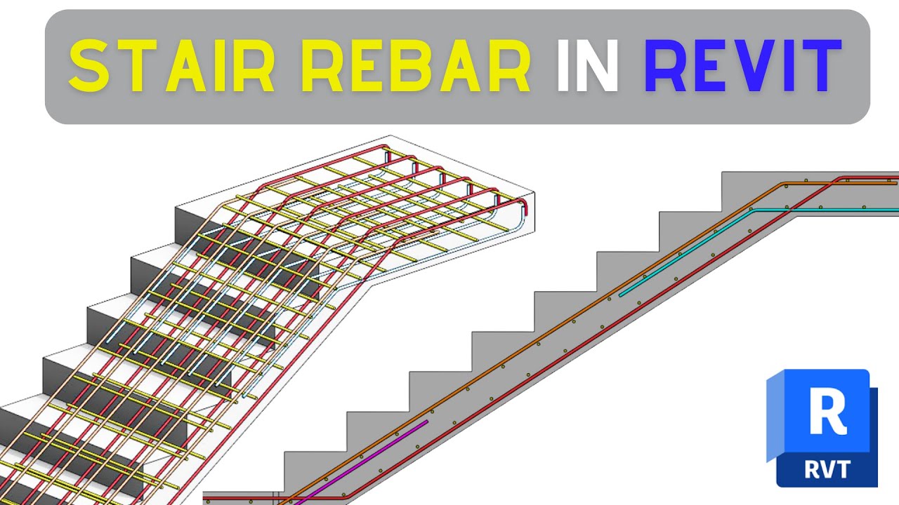 Stair Rebar Shop Drawings in Revit