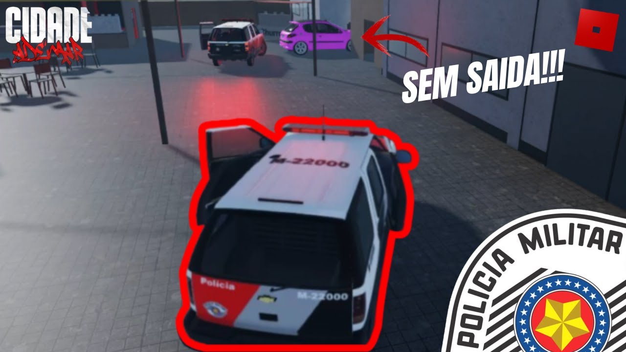 PEUGEOT PASSOU MAL PARA A BLAZER ANTIGONA PMESP NO ROBLOX!!!
