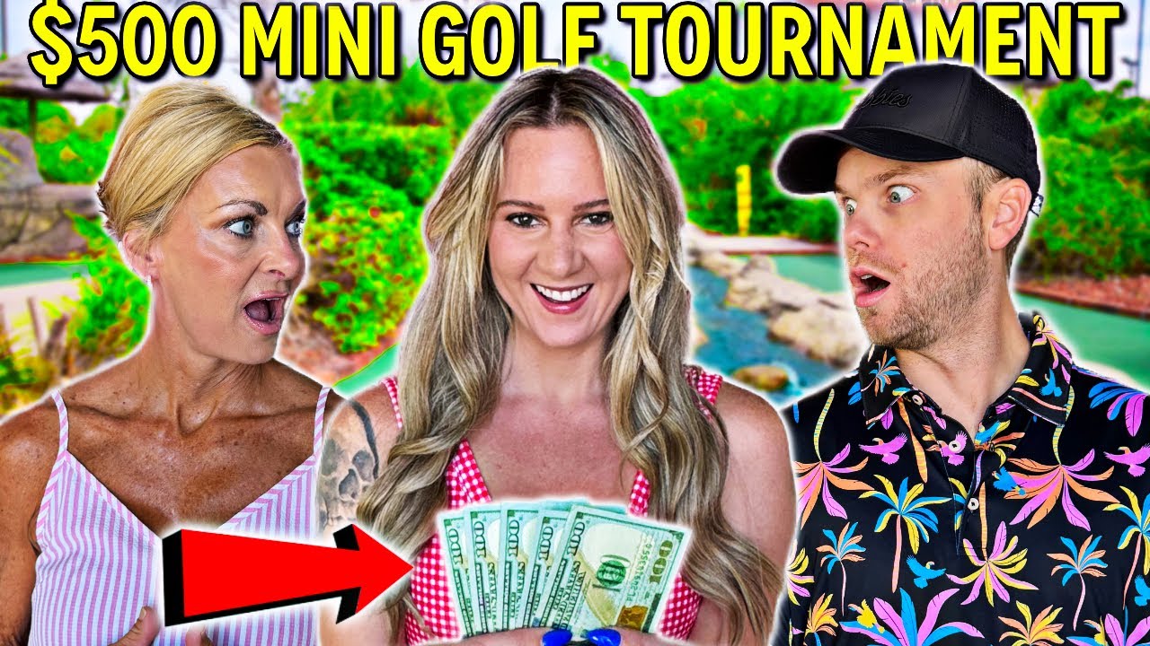 Beat Me in Mini Golf, WIN $500! - Myrtle Beach Mini Golf Tournament! (Game 2)