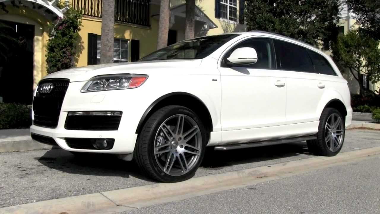 2009 Audi Q7 Prestige S-Line Calla White Autos of Palm Beach A2900