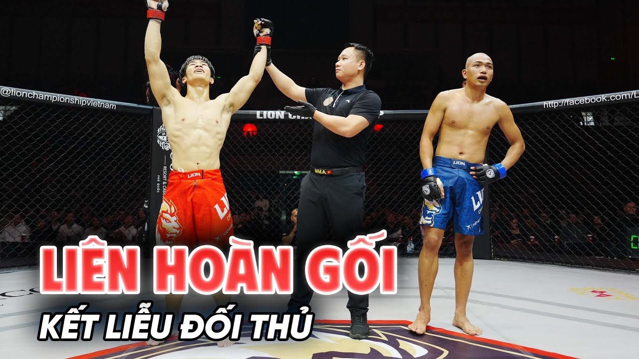 Full trận | Trung Hải vs Văn H&ugrave;ng | Li&ecirc;n ho&agrave;n gối kết liễu đối thủ | MMA LION Championship 29