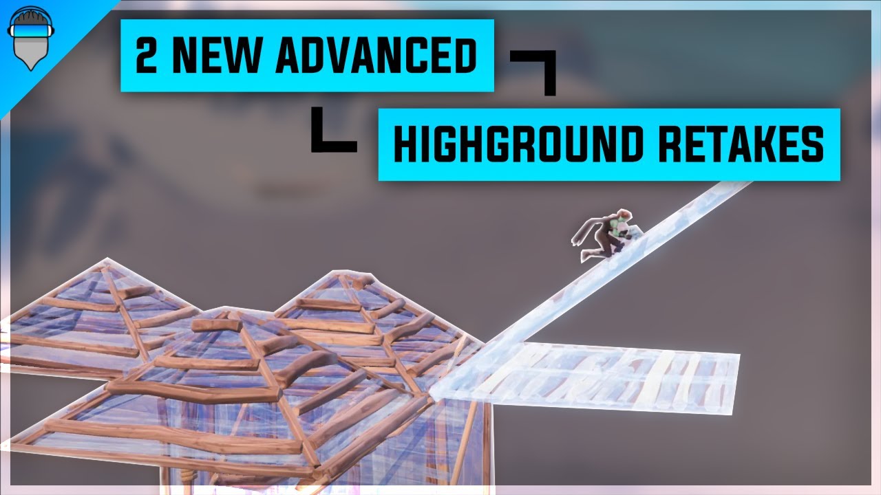 The 2 *NEW* Advanced  High Ground Retakes Tutorial! Fortnite Creative Building Drills