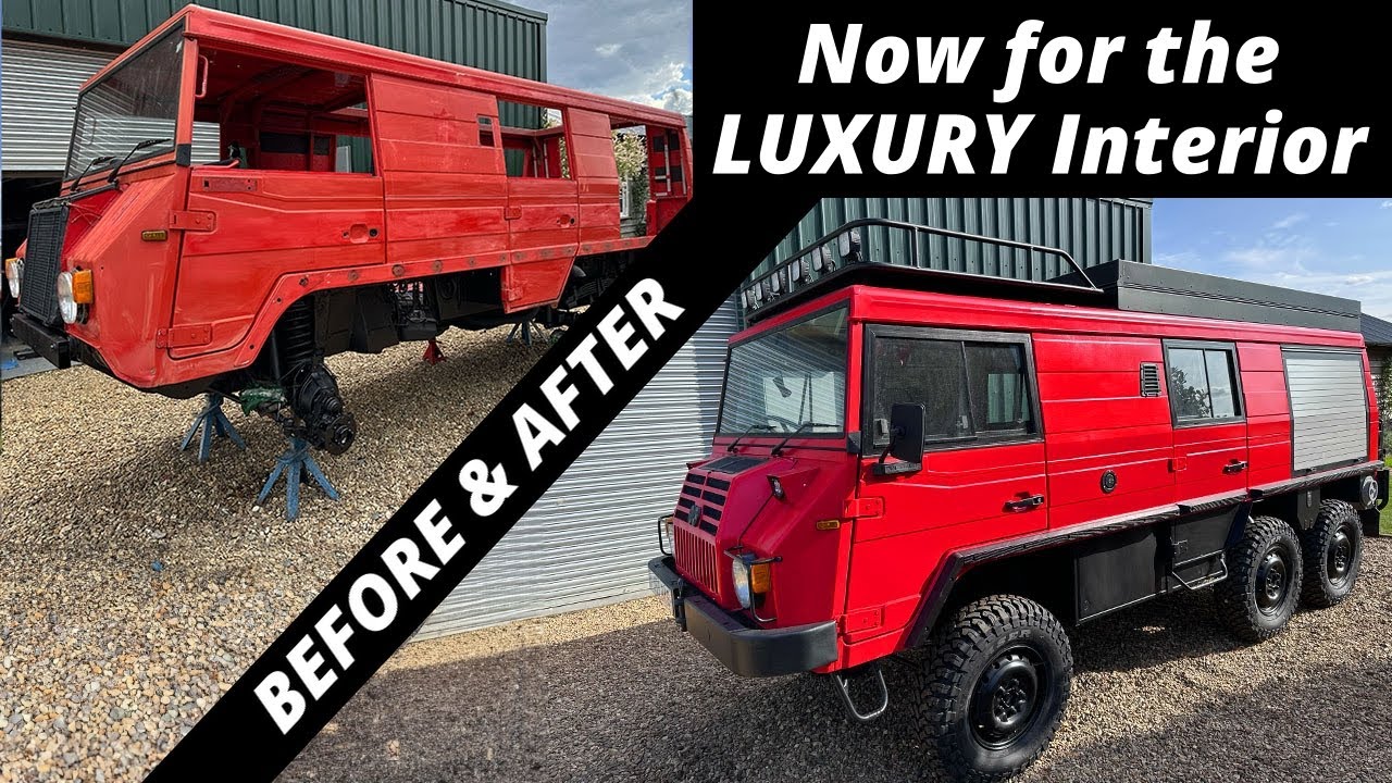 CAN We Turn This Old 6x6 Firetruck Into A LUXURY CAMPER