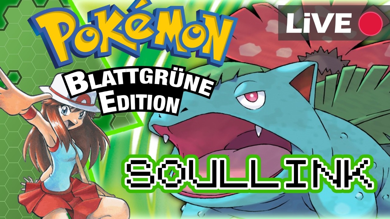 [🔴LIVE] Pokémon FR BG - Erstes Mal Soullink