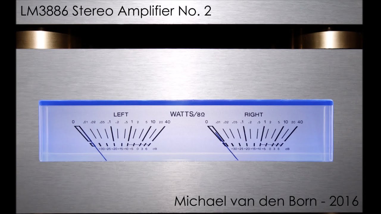 DIY LM3886 (gainclone) Power Amplifier No. 2