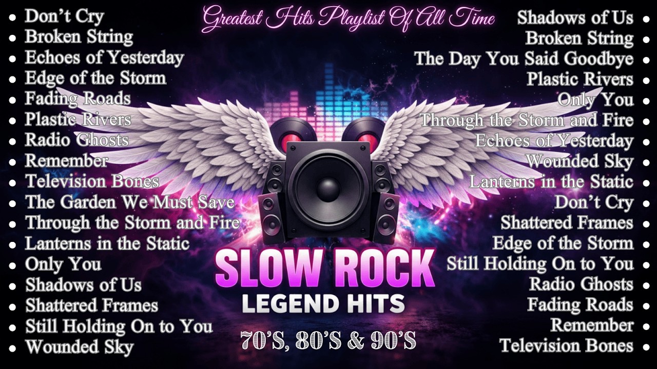 Scorpions, U2, Lionel Richie, Aerosmith, BonJovi || Greatest Hits Slow Rock Ballads 70s 80s 90s.,...