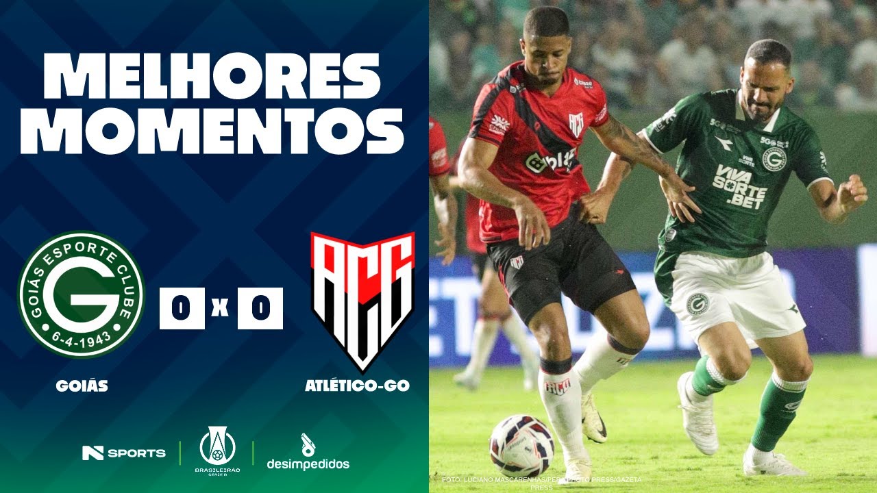 GOIÁS 0 X 0 ATLÉTICO-GO | MELHORES MOMENTOS | 29ª RODADA BRASILEIRÃO SÉRIE B