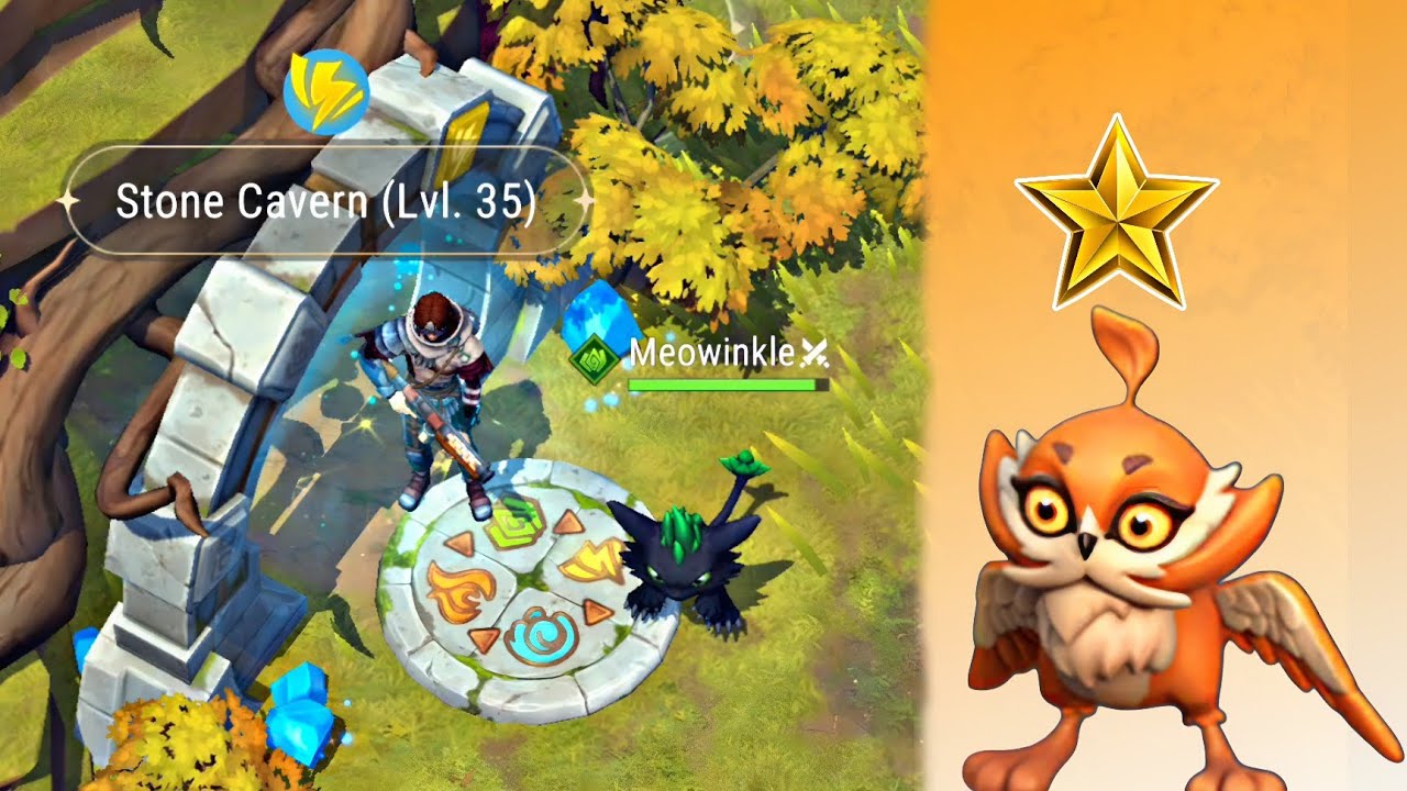 Stone Cavern explorer & Flarehoot 5star Complete.