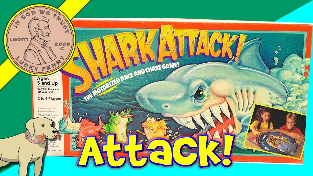 How To Play The Game Shark Attack Race And Chase Game Review